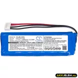 Utángyártott JBL hangszóró Li-Polymer akkumulátor 3.7V 6000mAh GSP1029102A 2 különböző típus ennek a modellnek (egy másik modell: CS-JML320SL), kérjük, ellenőrizd a "+, -" pozícióját az akkumulátor megrendelése előtt - CameronSino