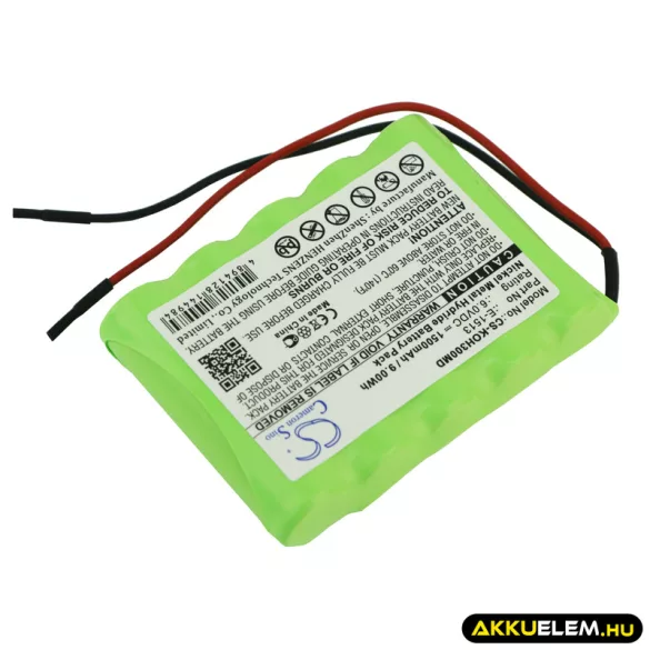Utángyártott IKO3 Orvosi Ni-MH akkumulátor 6V 1500mAh E-1513 - CameronSino