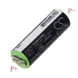 Utángyártott Moser Borotva Ni-MH akkumulátor 1.2V 1200mAh 1590-7291, 1591-0062 - CameronSino