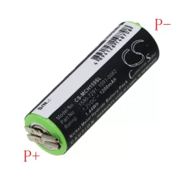   Utángyártott Moser Borotva Ni-MH akkumulátor 1.2V 1200mAh 1590-7291, 1591-0062 - CameronSino