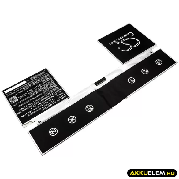 Utángyártott Microsoft Tablet Li-Polymer akkumulátor 7.5V 5500mAh G3HTA021H, G3HTA023H - CameronSino