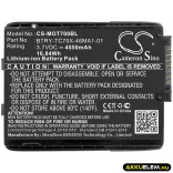 Utángyártott Motorola Vonalkód szkenner Li-ion akkumulátor 3.7V 4550mAh 82-171249-01, 82-171249-02 - CameronSino