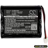 Utángyártott Marshall hangszóró Li-ion akkumulátor 11.1V 2600mAh TF18650-2200-1S3PA - CameronSino
