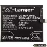 Utángyártott Xiaomi mobil Li-Polymer akkumulátor 3.85V 3900mAh BP40 - CameronSino