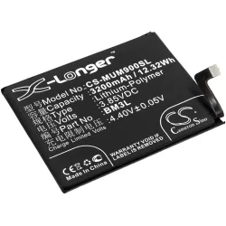   Utángyártott Xiaomi mobil Li-Polymer akkumulátor 3.85V 3200mAh BM3L - CameronSino