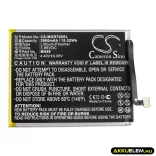 Utángyártott Redmi mobil Li-Polymer akkumulátor 3.85V 3900mAh BN49 - CameronSino