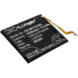   Utángyártott Nokia mobil Li-Polymer akkumulátor 3.85V 3250mAh HE354 - CameronSino