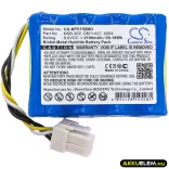 Utángyártott Nihon Kohden Orvosi Ni-MH akkumulátor 9.6V 2100mAh NKB-302, OM11437 - CameronSino