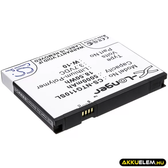 Utángyártott Netgear Hotspot Li-Polymer akkumulátor 3.7V 5000mAh 308-10019-01, W-10 - CameronSino