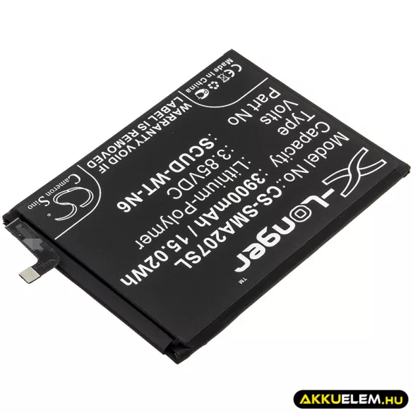 Utángyártott Samsung mobil Li-Polymer akkumulátor 3.85V 3900mAh SCUD-WT-N6 - CameronSino