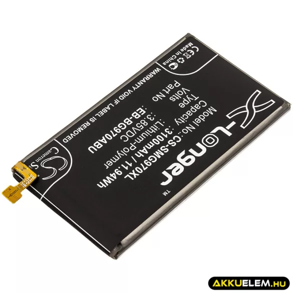 Utángyártott Samsung mobil Li-Polymer akkumulátor 3.85V 3100mAh EB-BG970ABU - CameronSino