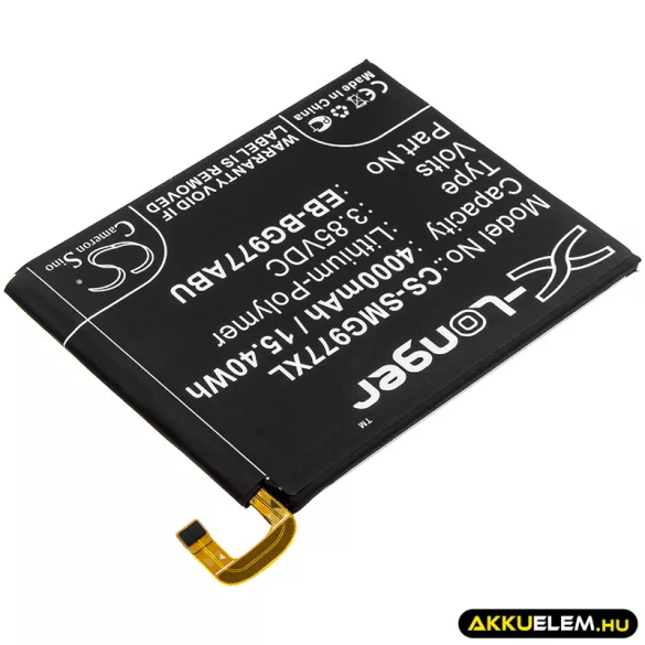 Utángyártott Samsung mobil Li-Polymer akkumulátor 3.85V 4000mAh EB-BG977ABU - CameronSino
