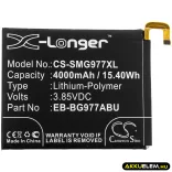 Utángyártott Samsung mobil Li-Polymer akkumulátor 3.85V 4000mAh EB-BG977ABU - CameronSino