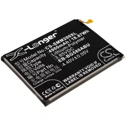   Utángyártott Samsung mobil Li-Polymer akkumulátor 3.85V 4900mAh EB-BG580ABU, GH82-18701A - CameronSino