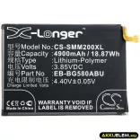 Utángyártott Samsung mobil Li-Polymer akkumulátor 3.85V 4900mAh EB-BG580ABU, GH82-18701A - CameronSino