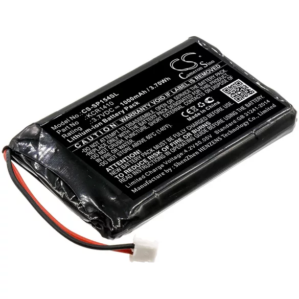 Utángyártott Sony Játékkonzol Li-ion akkumulátor 3.7V 1000mAh KCR1410 - CameronSino