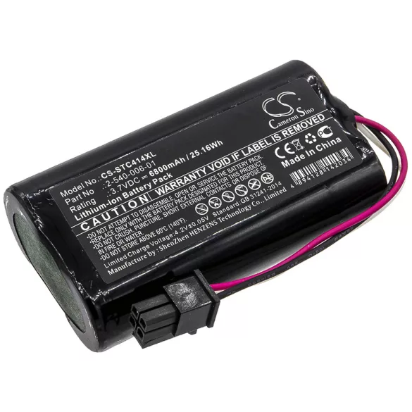 Utángyártott Soundcast hangszóró Li-ion akkumulátor 3.7V 6800mAh 2-540-006-01 - CameronSino