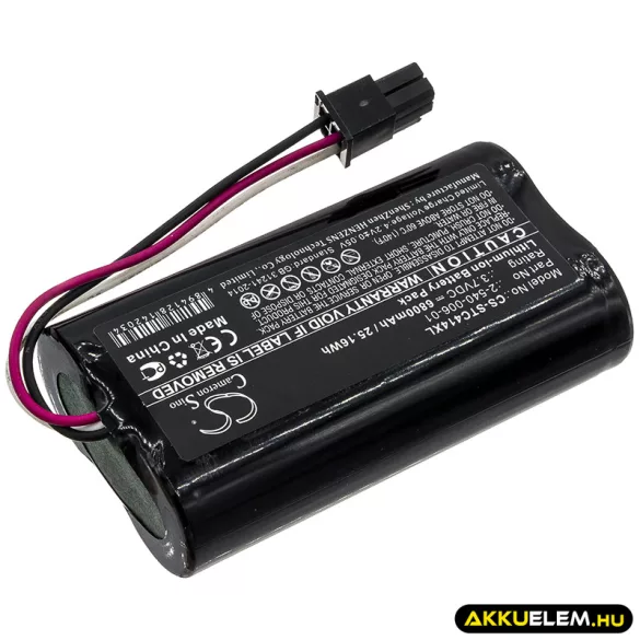 Utángyártott Soundcast hangszóró Li-ion akkumulátor 3.7V 6800mAh 2-540-006-01 - CameronSino