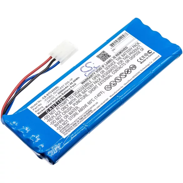 Utángyártott Soundcast hangszóró Ni-MH akkumulátor 24V 2000mAh ICOB2, 2-540-001-01 - CameronSino