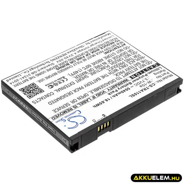 Utángyártott Netgear Hotspot Li-Polymer akkumulátor 3.7V 5040mAh W-10a - CameronSino