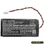 Utángyártott Verathon Orvosi Li-ion akkumulátor 11.1V 1200mAh 0400-0100, CZ192LIP - CameronSino