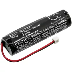  Utángyártott Wahl Borotva Li-ion akkumulátor 3.7V 2600mAh 93837-001, 93837-200 - CameronSino