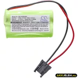 Utángyártott Yokogawa PLC Ni-MH akkumulátor 2.4V 1500mAh HHR-11F2A1, HHR-11F2G2 - CameronSino