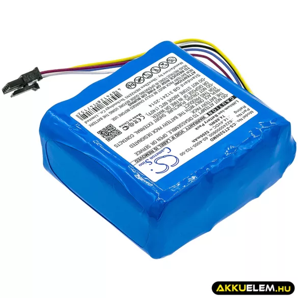 Utángyártott Zimmer Orvosi Li-ion akkumulátor 14.4V 5200mAh 62240000600, 60-4000-702-00 - CameronSino