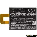 Utángyártott Amazon E-könyv Li-Polymer akkumulátor 3.7V 240mAh 58-000117 - CameronSino