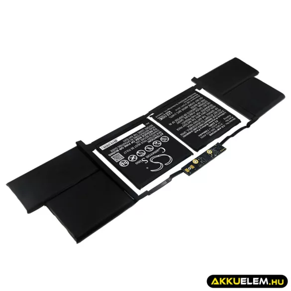 Utángyártott Apple laptop Li-Polymer akkumulátor 11.4V 7300mAh A1953, 020-02391 - CameronSino