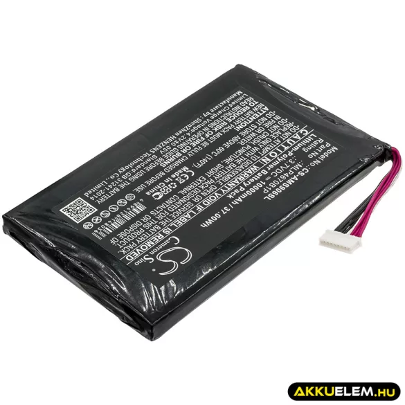 Utángyártott Autel diagnosztikai Li-Polymer akkumulátor 3.7V 10000mAh MLP4670B1P - CameronSino