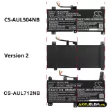 Utángyártott Asus laptop Li-Polymer akkumulátor 15.4V 4300mAh C41N1731, 0B200-02940000 - CameronSino