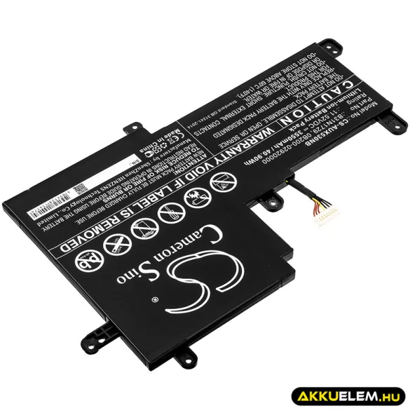 Utángyártott Asus laptop Li-ion akkumulátor 11.52V 3550mAh B31N1729, 0B200-02920000 - CameronSino