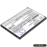 Utángyártott BlueBird Vonalkód szkenner Li-ion akkumulátor 3.85V 3000mAh BAT-DF400, BAT-EF400 - CameronSino