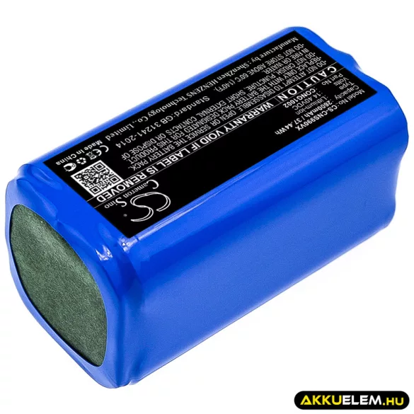 Utángyártott Solac porszívó Li-ion akkumulátor 14.4V 2600mAh - CameronSino