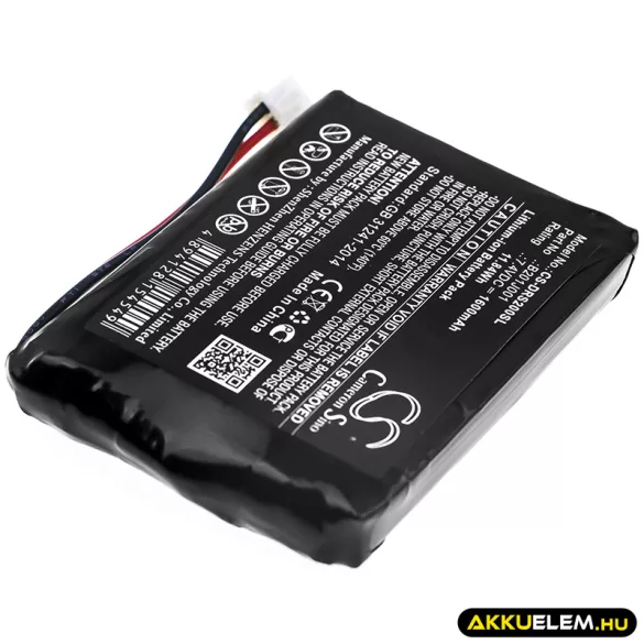 Utángyártott Deviser egyéb Li-ion akkumulátor 7.4V 1600mAh B201J001 - CameronSino
