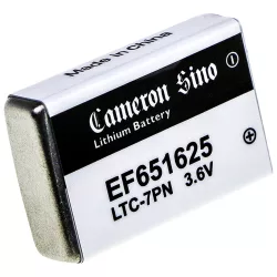   Utángyártott EF651625 Li-SOCl2 elem 3.6V 750mAh - CameronSino
