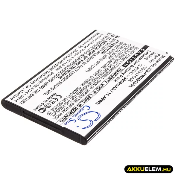 Utángyártott Franklin Wireless Hotspot Li-ion akkumulátor 3.8V 3000mAh V515176AR - CameronSino
