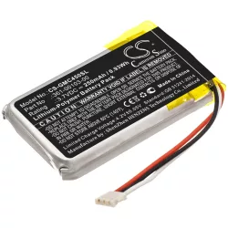   Utángyártott Garmin Műszerfali kamera Li-Polymer akkumulátor 3.7V 250mAh 361-00103-00, 361-00103-01 - CameronSino