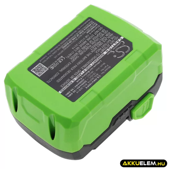 Utángyártott HiKOKI szerszámgép Li-ion akkumulátor 18V 5000mAh BSL36B18, BSL36A18 - CameronSino