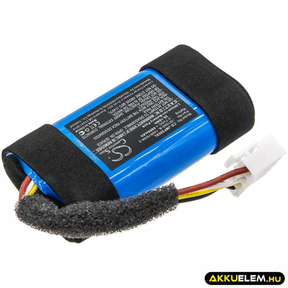 Utángyártott JBL hangszóró Li-ion akkumulátor 3.7V 6800mAh 1INR19/66-2, 33LIR200120 - CameronSino