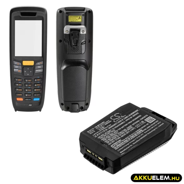 Utángyártott Motorola Vonalkód szkenner Li-ion akkumulátor 3.7V 2300mAh 82-105612-01, BTRY-MC21EAB0E - CameronSino