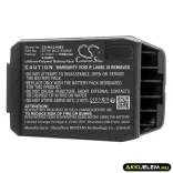 Utángyártott Motorola Vonalkód szkenner Li-Polymer akkumulátor 3.7V 1800mAh 82-105612-01, BTRY-MC21EAB0E - CameronSino