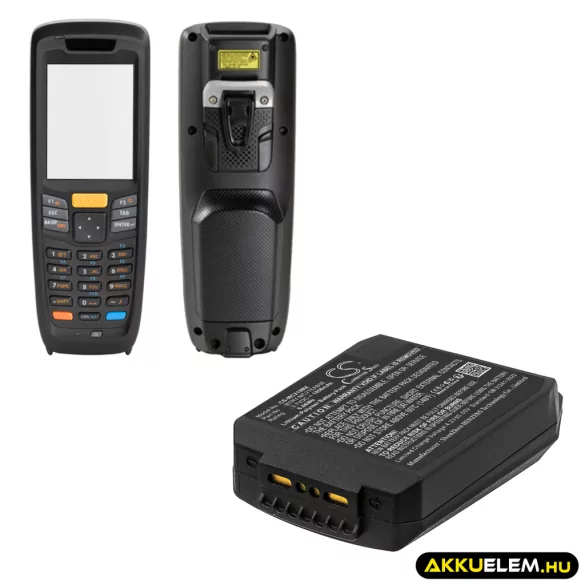 Utángyártott Motorola Vonalkód szkenner Li-Polymer akkumulátor 3.7V 1800mAh 82-105612-01, BTRY-MC21EAB0E - CameronSino