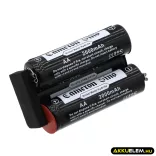 Utángyártott Moser Borotva Ni-MH akkumulátor 3.6V 2000mAh 1871-7590 - CameronSino