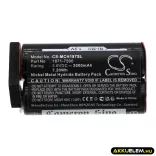 Utángyártott Moser Borotva Ni-MH akkumulátor 3.6V 2000mAh 1871-7590 - CameronSino