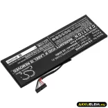 Utángyártott MSI laptop Li-ion akkumulátor 7.6V 8000mAh BTY-M47, BTY-M47(2ICP5/73/95-2) - CameronSino