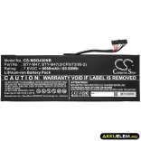 Utángyártott MSI laptop Li-ion akkumulátor 7.6V 8000mAh BTY-M47, BTY-M47(2ICP5/73/95-2) - CameronSino
