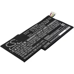   Utángyártott MSI laptop Li-Polymer akkumulátor 11.4V 5300mAh BTY-M6J, BTY-U6J - CameronSino