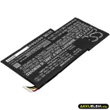 Utángyártott MSI laptop Li-Polymer akkumulátor 11.4V 5300mAh BTY-M6J, BTY-U6J - CameronSino
